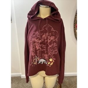 Adorable Disney Winnie The Pooh And Friends Hoodie Sweatshirt XXL